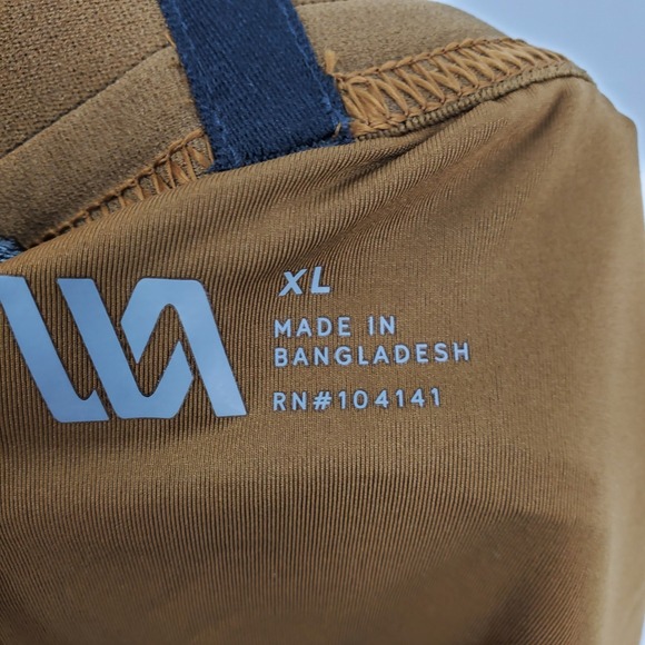 VRST Men's 5" Accelerate‎ Running Lined Boxer Brief Athletics Shorts XL Brown - Picture 6 of 10